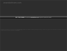 Tablet Screenshot of anandashram.com
